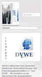 Mobile Screenshot of dvwe.de