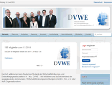 Tablet Screenshot of dvwe.de